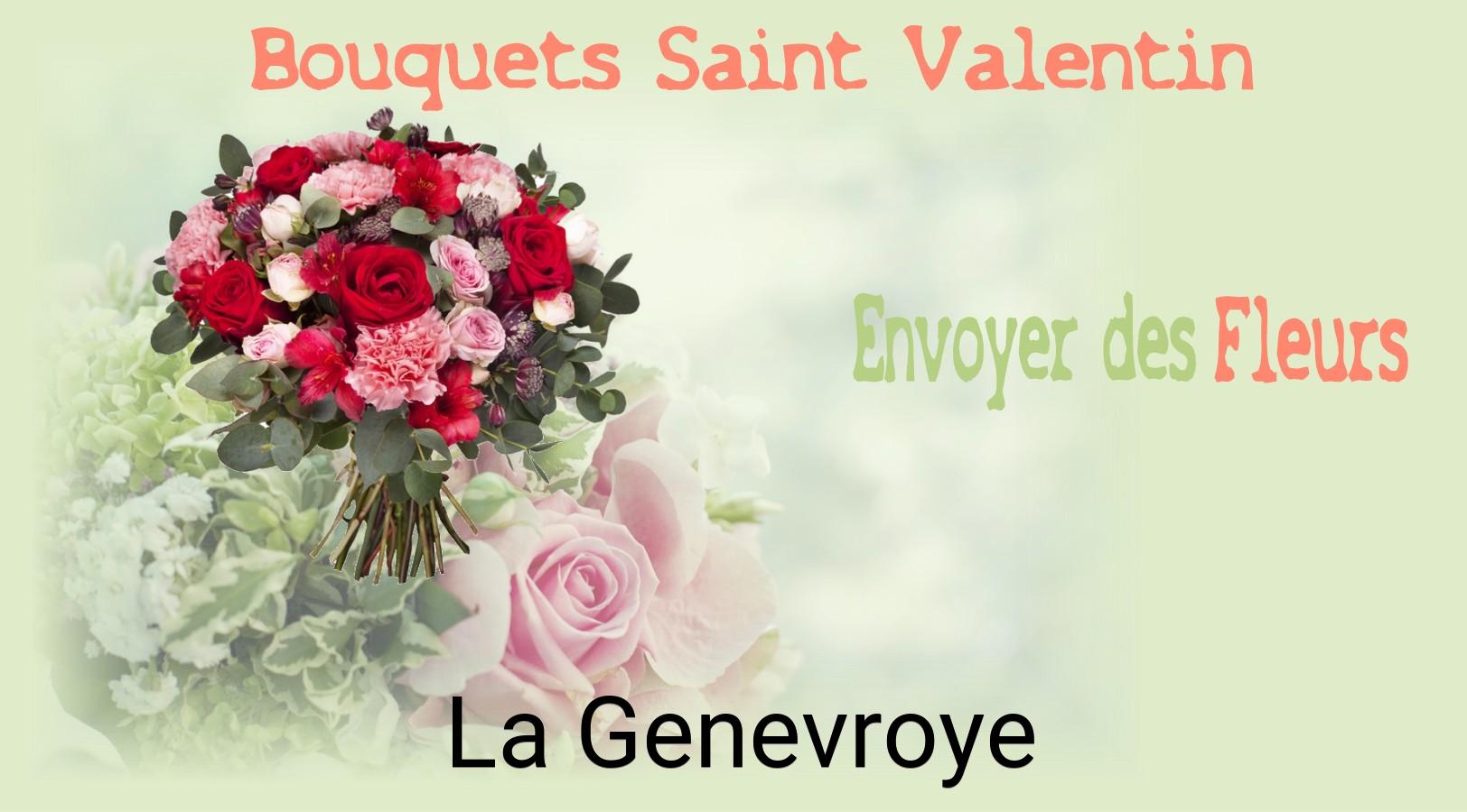 Roses de Saint-Valentin livrées à La Genevroye